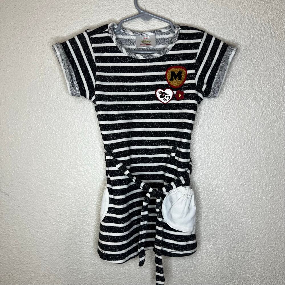 Hanna Andersson x Minnie Mouse Disney Collection striped dress 90cm / US 3
